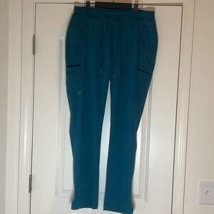 Purple Label Yoga Scrub Pants by healing hands w/Side Pockets Size M